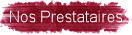 Nos Prestataires